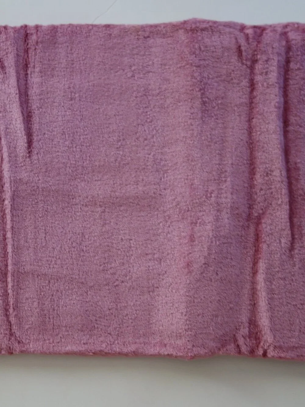 Silky Touch 100% Cotton Rose Pink/Purple Embroidery Bath Towel 24